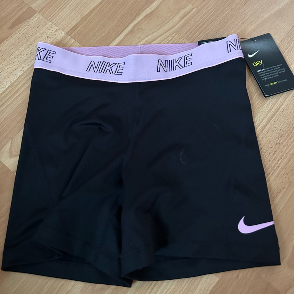 Nike Women’s Black/Pink Shorts